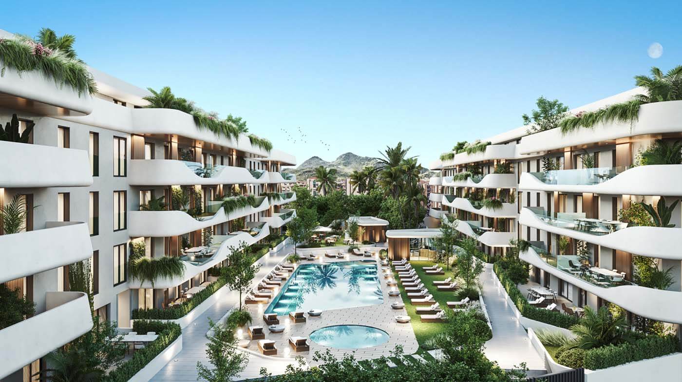 Salvia san pedro penthouses apartments costa del sol spain
