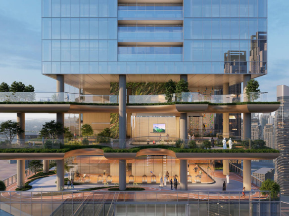 Sobha SkyParks luxury apartments development dubai