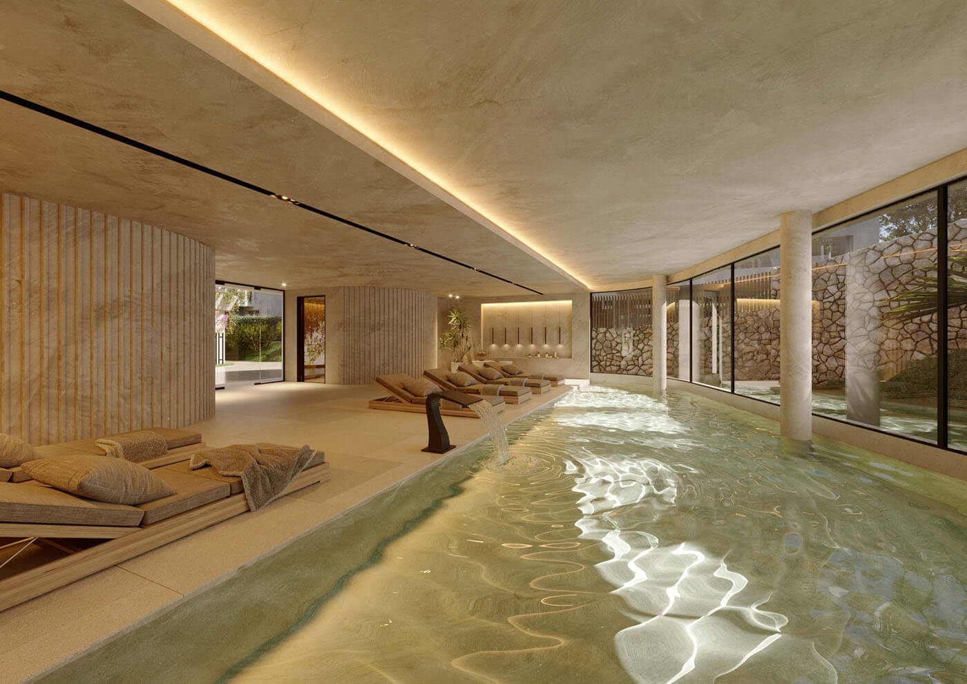 the palms estepona luxury apartments pethhouse costa del sol spain