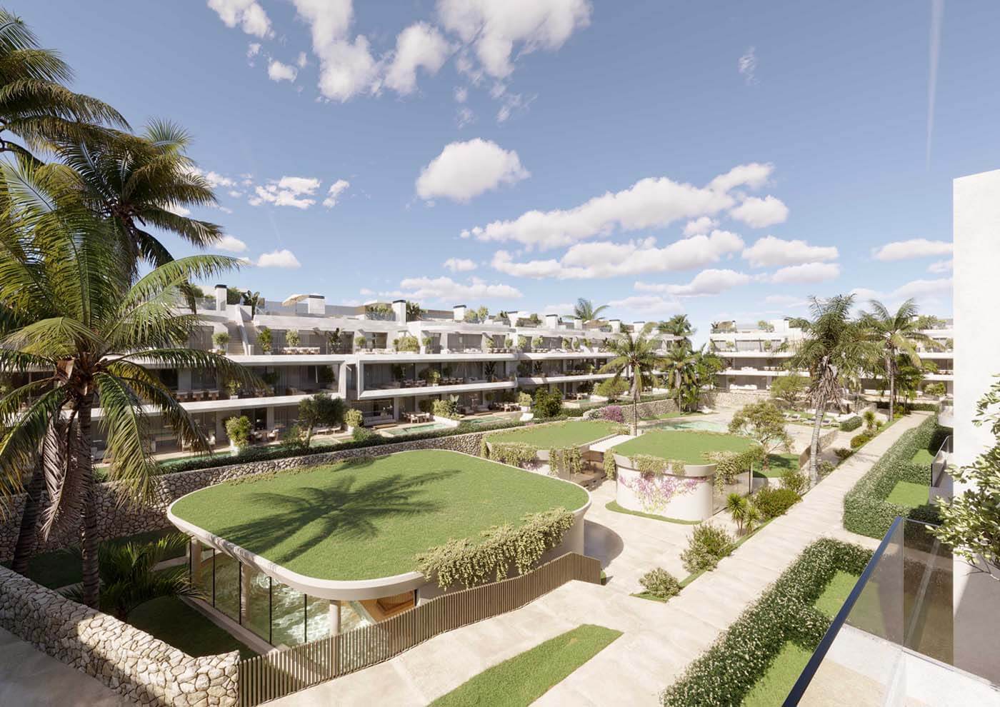 the palms estepona luxury apartments pethhouse costa del sol spain