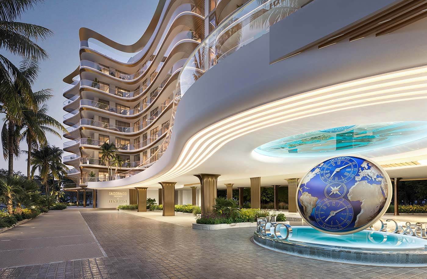 Jacob & Co Residences-luxury -branded-apartments-Ras-Al-Khaimah2 Jacob & Co Residences luxury branded apartments penthouses Ras Al Khaimah