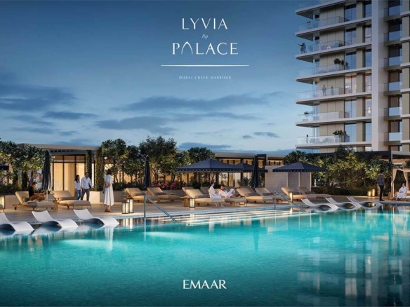 Lyvia by Palace dubai Creek Harbour waterfront apartments