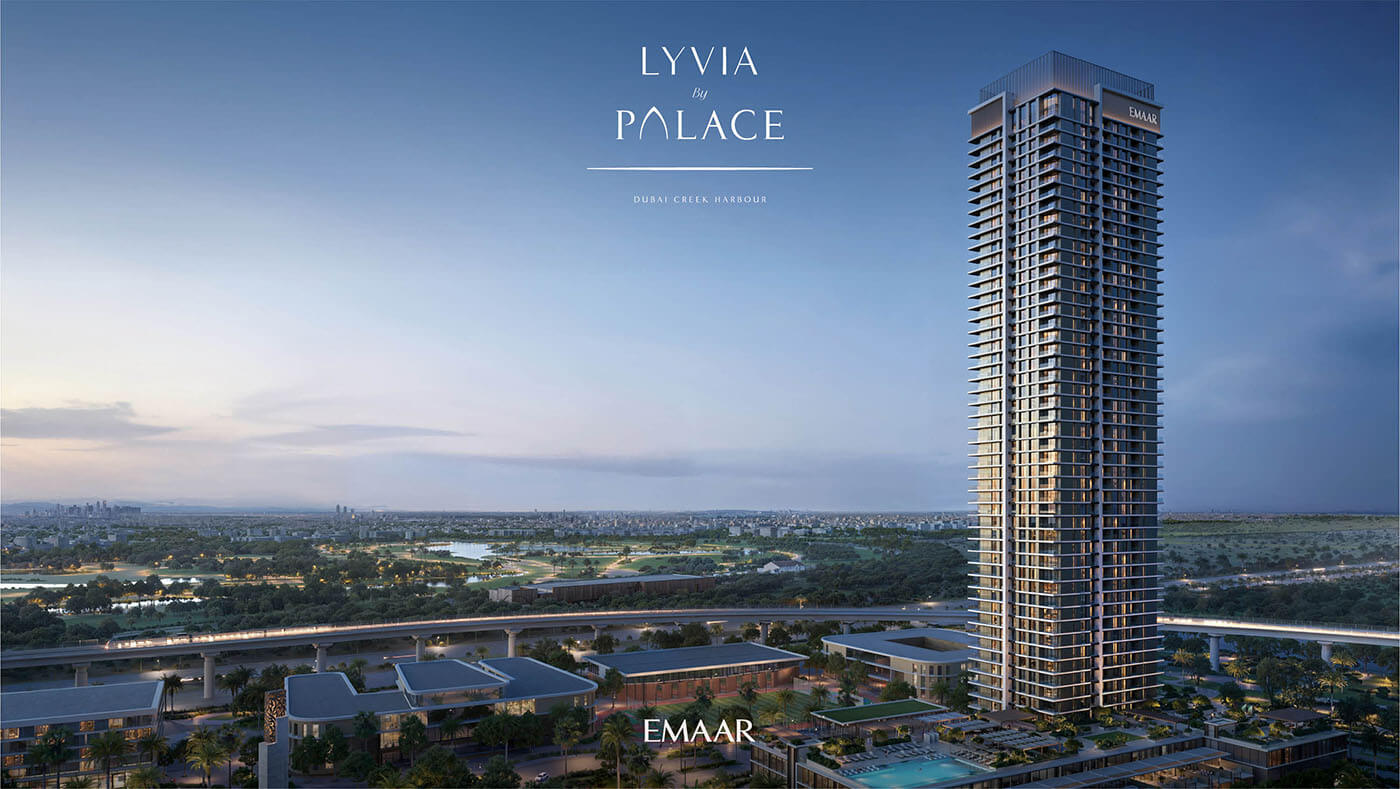 Lyvia by Palace dubai Creek Harbour waterfront apartments