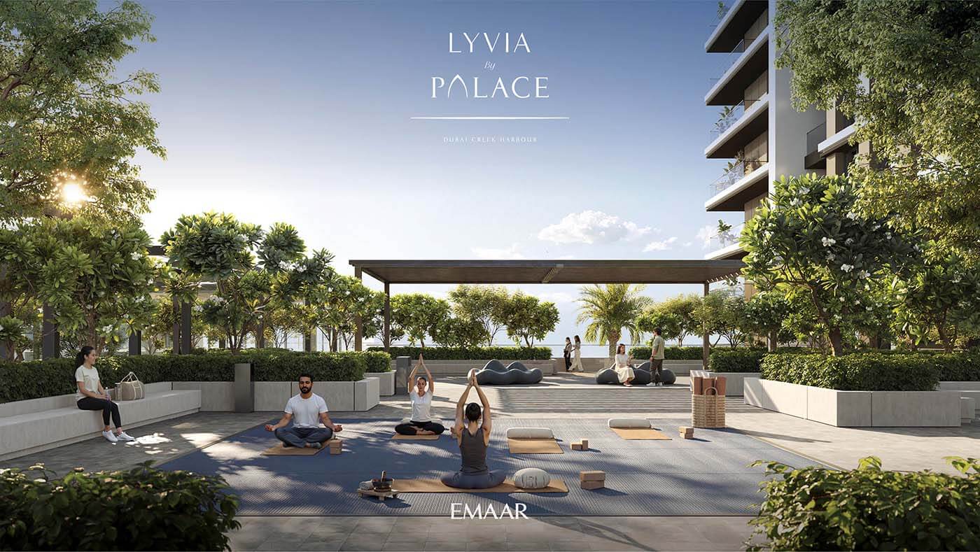 Lyvia by Palace dubai Creek Harbour waterfront apartments