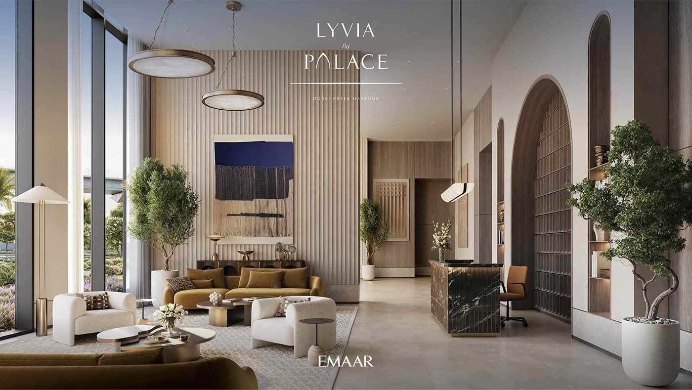 Lyvia by Palace dubai Creek Harbour waterfront apartments