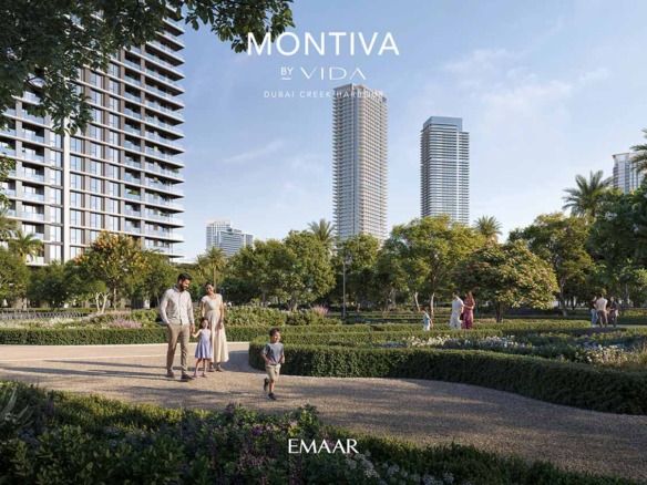 Montiva by Vida apartamenty sypialniane Dubaj Creek Harbour
