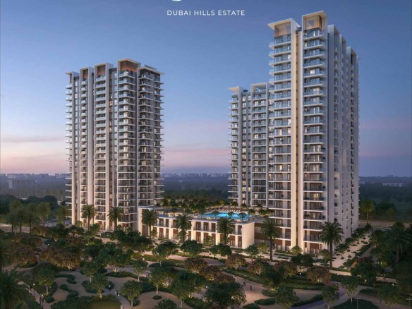Rosehill nowoczesne apartamenty w Dubaju Hills Estate